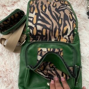 Green Crossbody bag by Franco Sarto